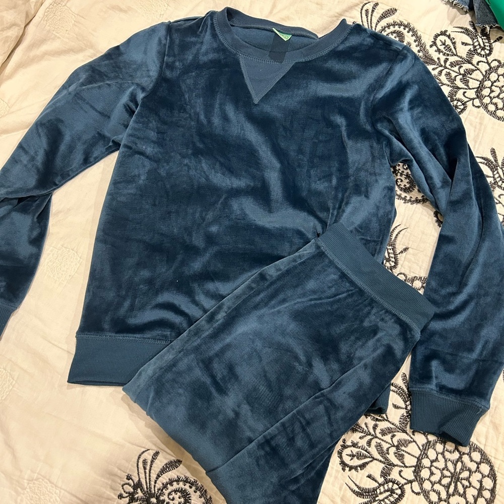 Velour tack suit set